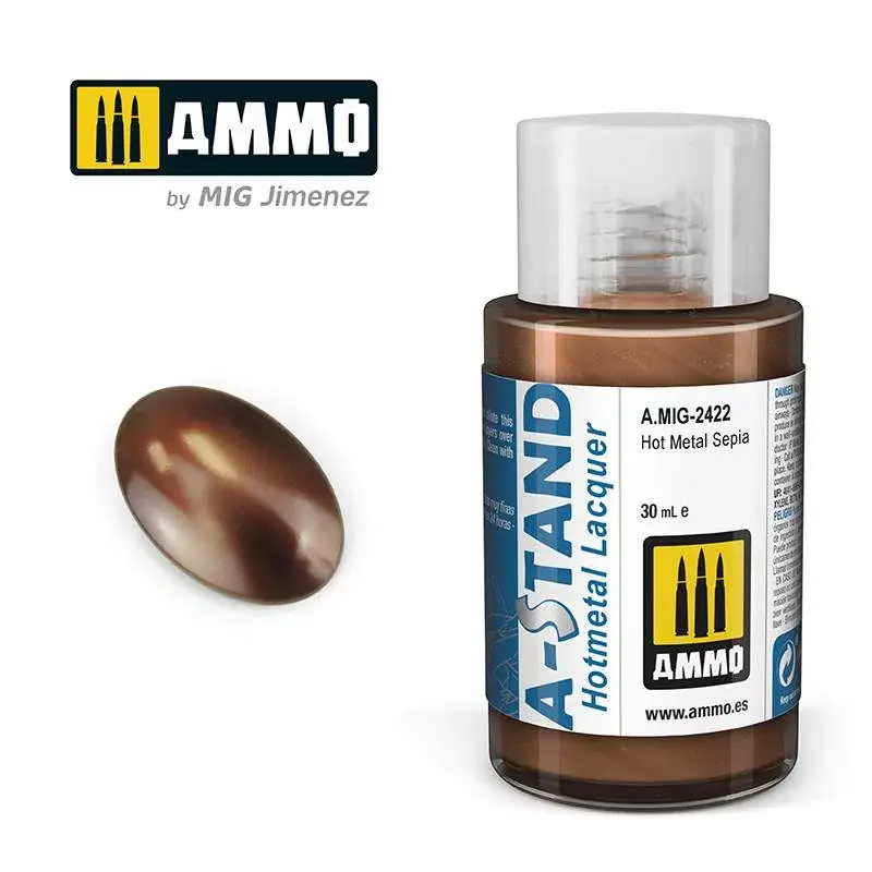 AMMO by Mig A-STAND Hot Metal Sepia Azonnal elérhető