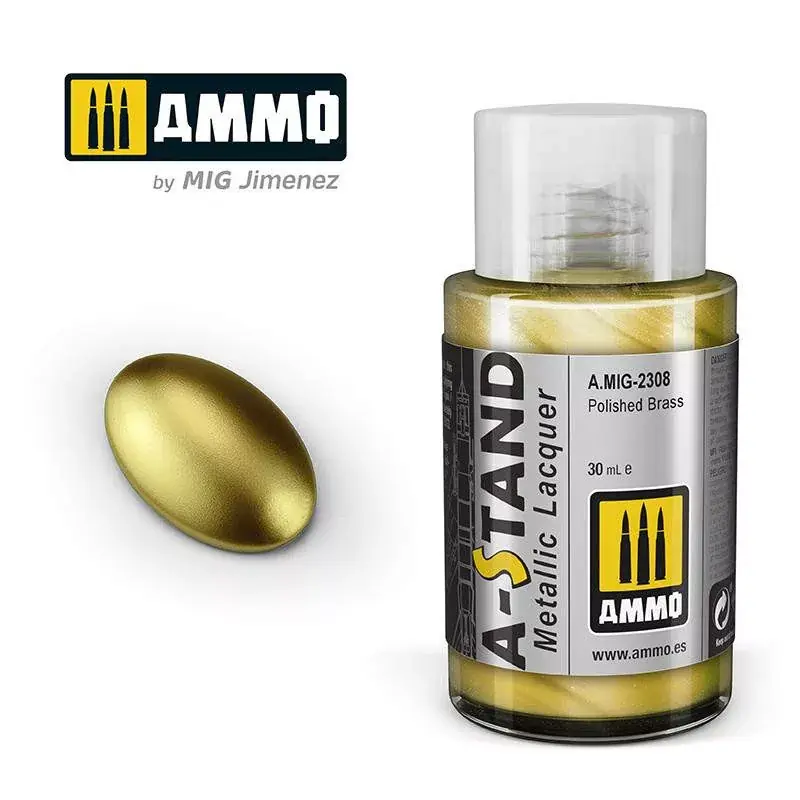 Legnépszerűbb AMMO by Mig A-STAND Polished Brass