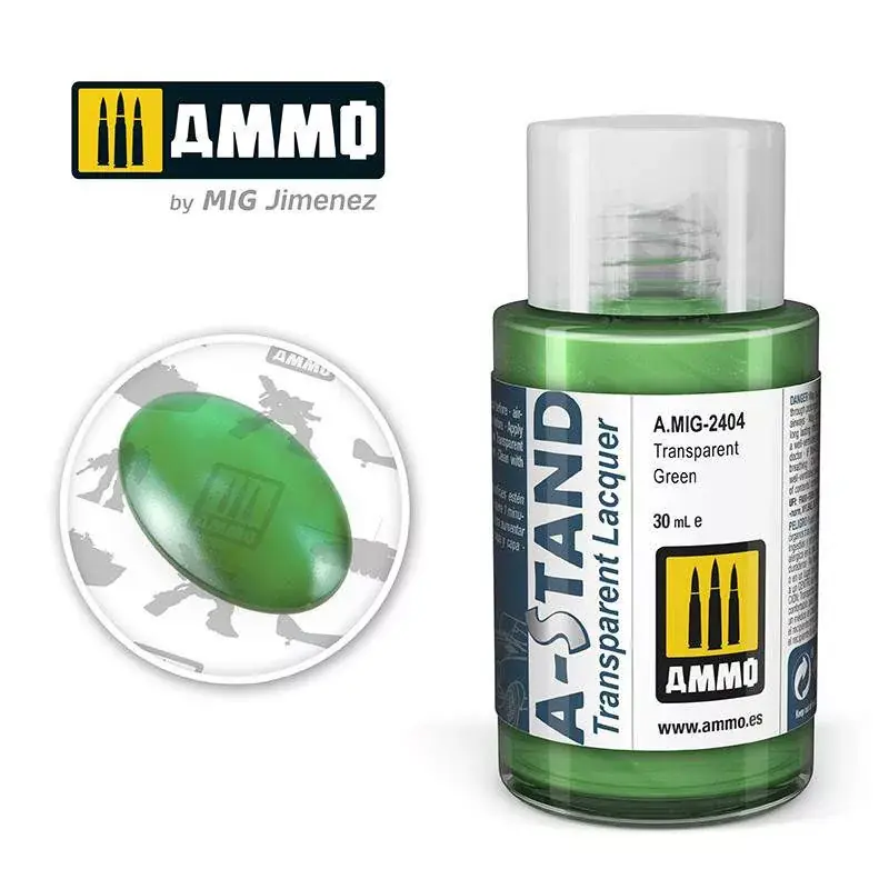 AMMO by Mig A-STAND Transparent Green Vásárlói kedvenc