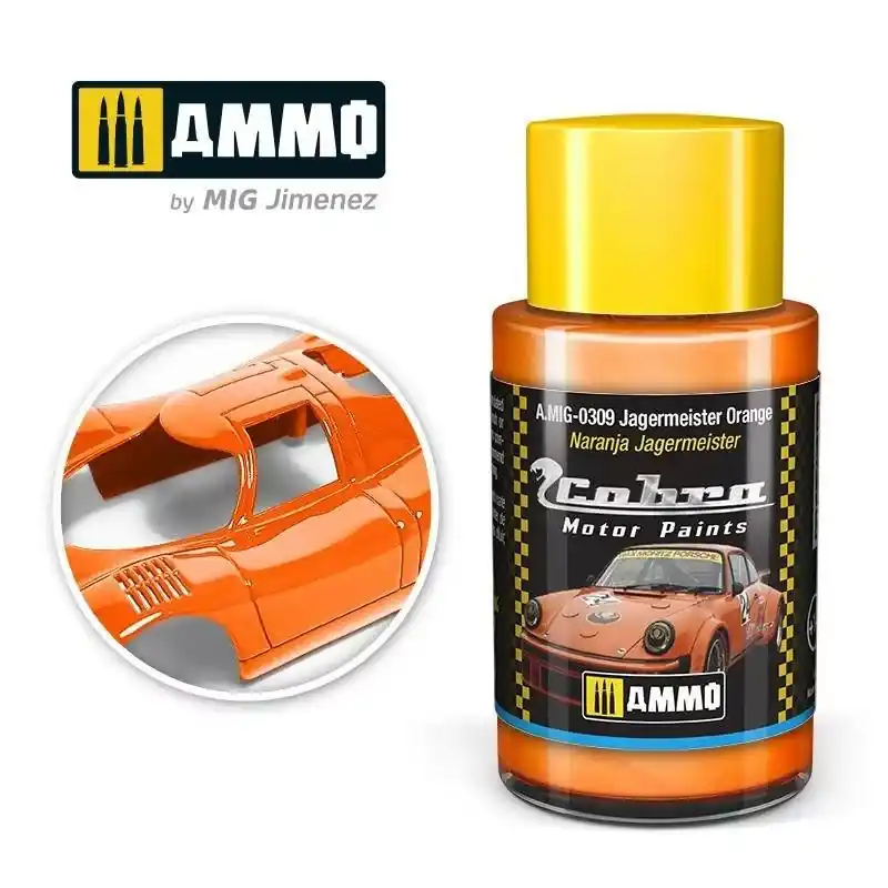 AMMO by Mig AMIG0309 Cobra Motor Jagermeister Orange Exkluzív ajánlat