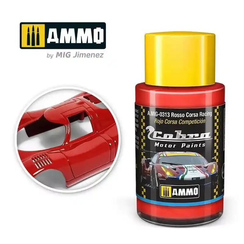 AMMO by Mig AMIG0313 Cobra Motor Rosso Corsa Racing Azonnali szállítás