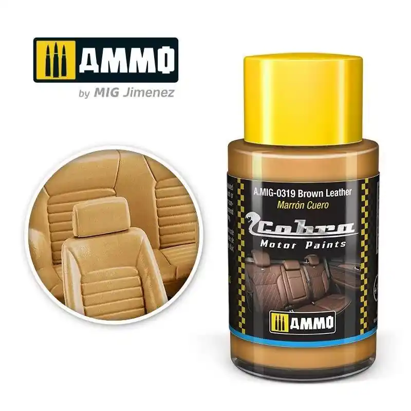 AMMO by Mig AMIG0319 Cobra Motor Brown Leather Szezonális akció