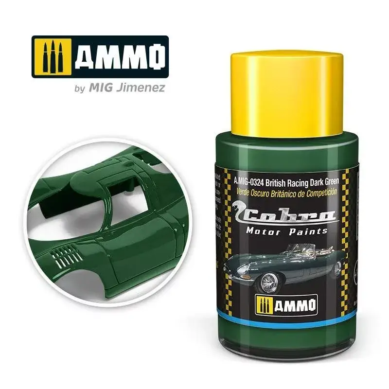 AMMO by MiG AMIG0324 Cobra Motor British Racing Dark Green Azonnali szállítás