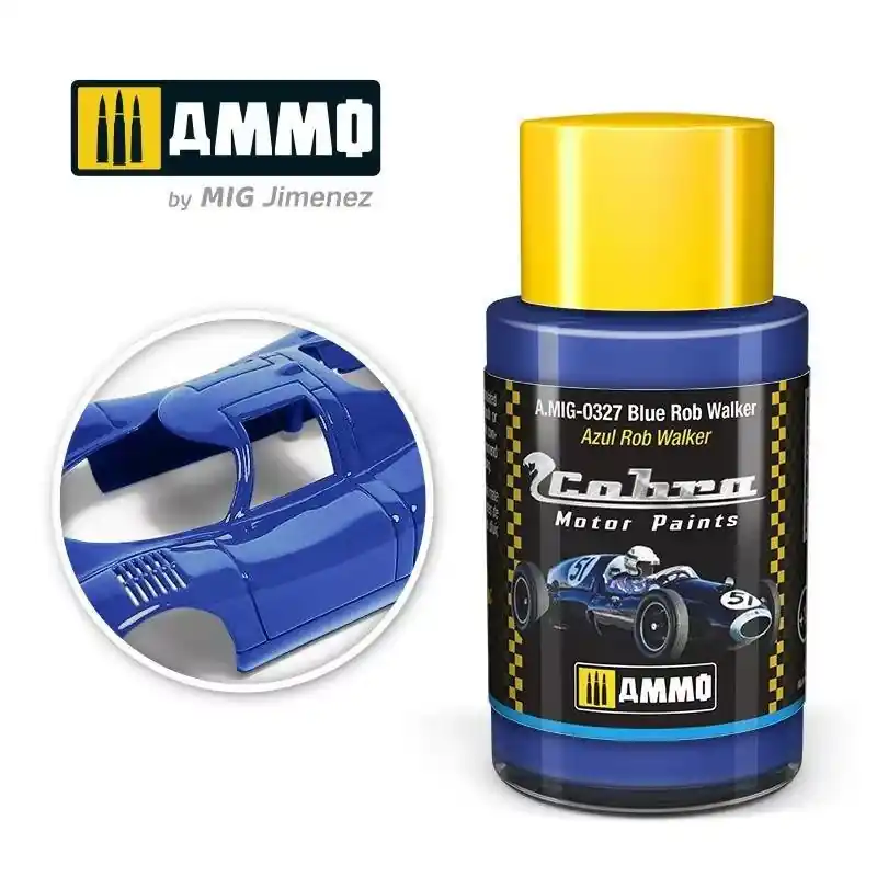 AMMO by MiG AMIG0327 Cobra Motor Blue Rob Walker Rendeld meg most