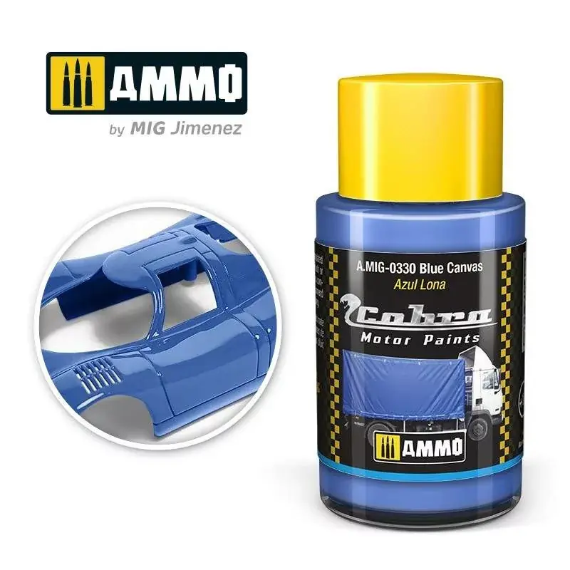 Utolsó esély AMMO by MiG AMIG0330 Cobra Motor Blue Canvas