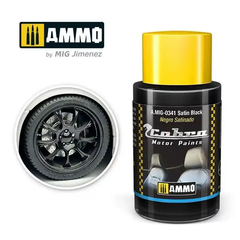 Kedvezmény AMMO by MiG AMIG0341 Cobra Motor Satin Black