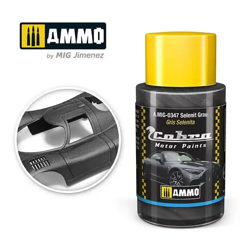 Kihagyhatatlan ajánlat AMMO by MiG AMIG0347 Cobra Motor Selenit Grau
