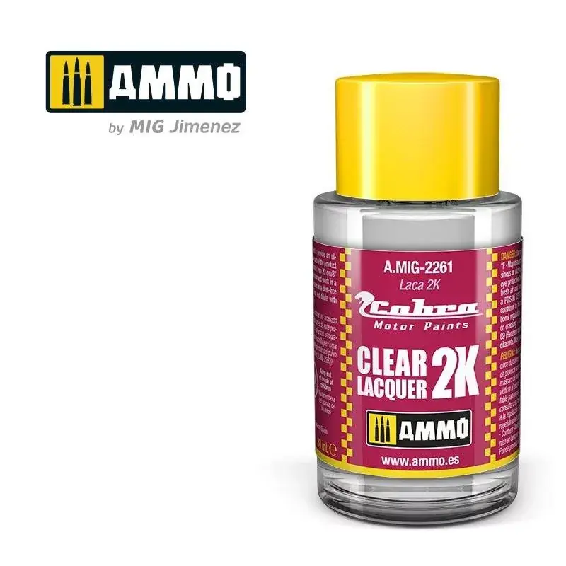 Ne maradj le AMMO by MiG AMIG2261 Cobra Motor Clear Lacquer 2K