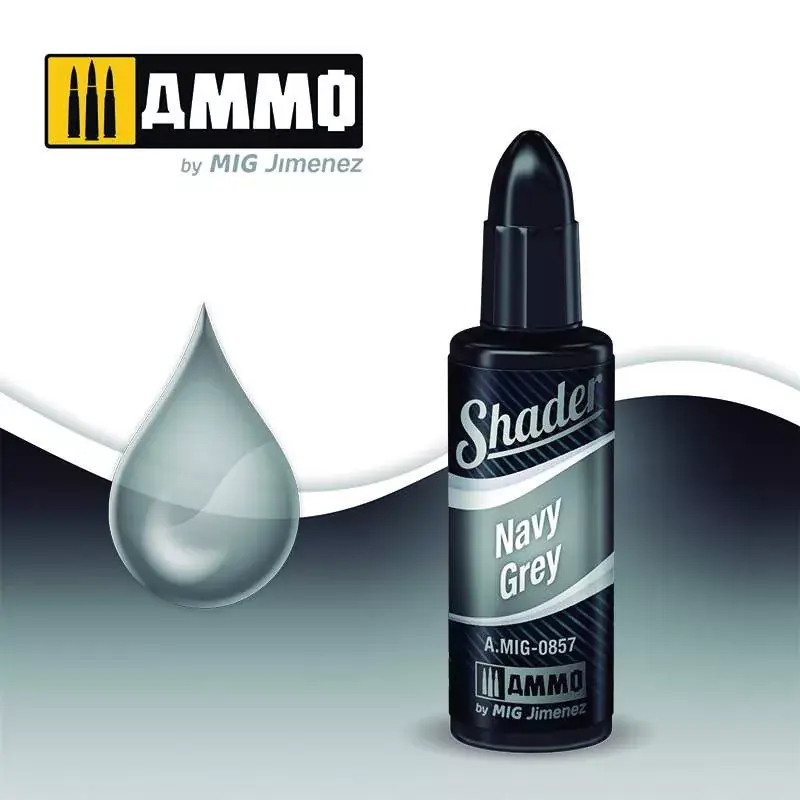 Újdonság AMMO by Mig árnyékoló Navy grey shader