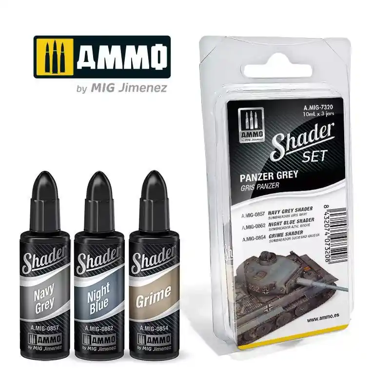 AMMO by Mig árnyékoló szett Panzer Grey Végkiárusítás