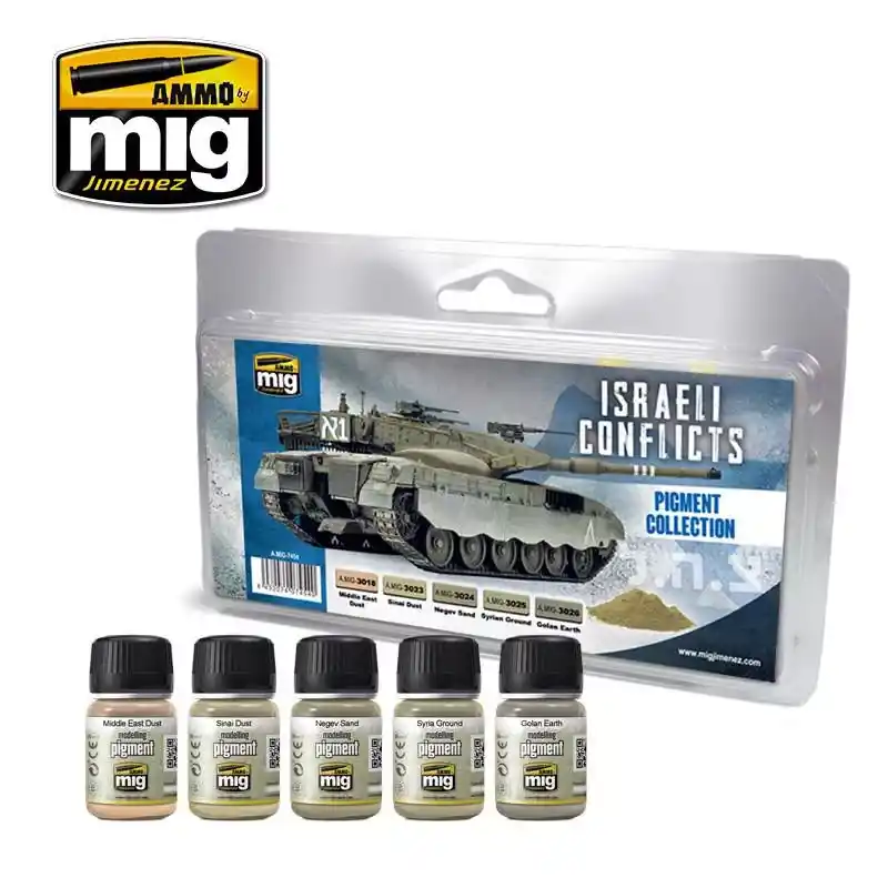 Végkiárusítás AMMO by Mig Israeli conflicts pigments collection