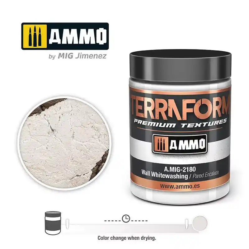 Olcsóbb AMMO by Mig TERRAFORM Wall Whitewashing