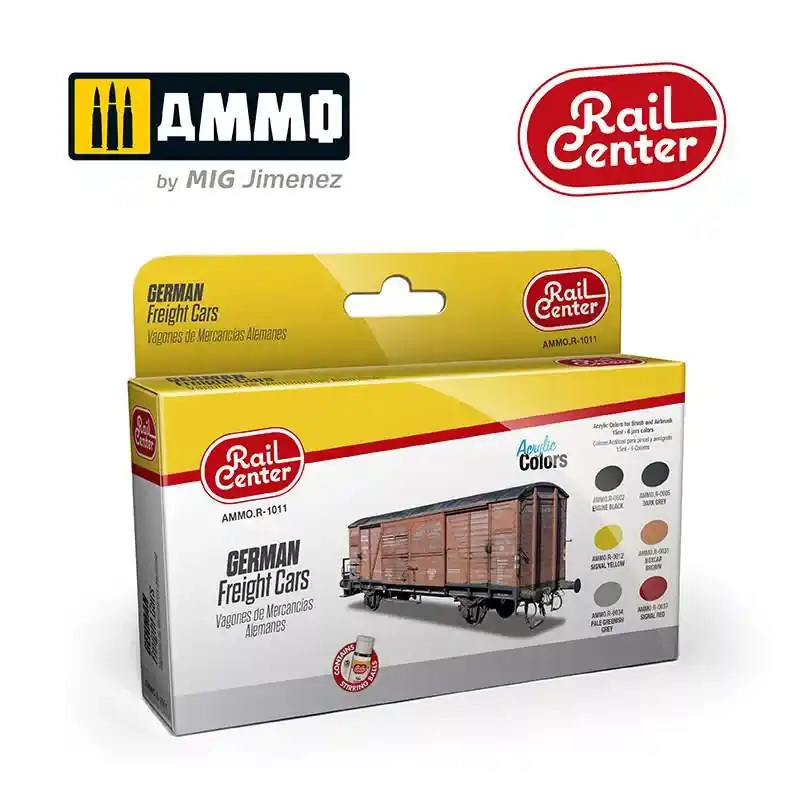 Árengedmény AMMO Rail Center German Freight Cars