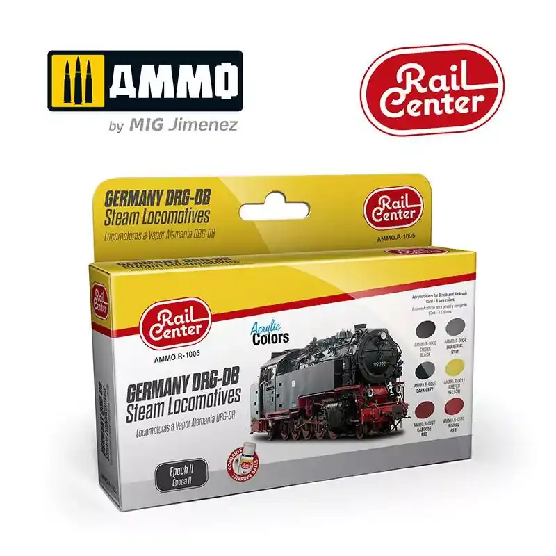 AMMO Rail Center Germany DRG-DB Steam Locomotives Epoch II Ajánlat
