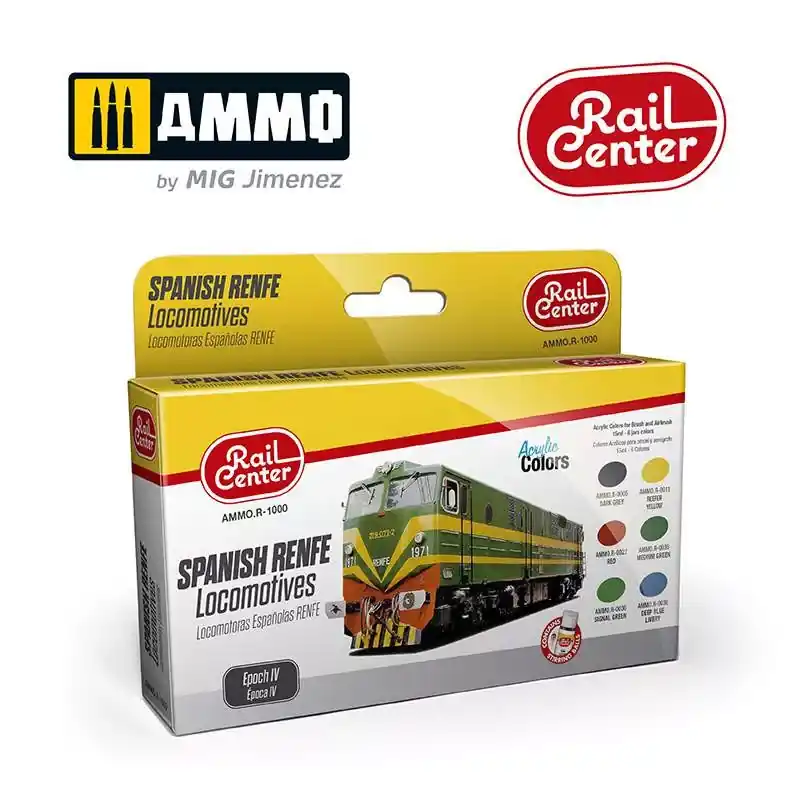 Alacsony ár AMMO Rail Center Spanish Renfe Locomotives EPOCH IV
