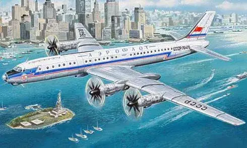 Népszerű AMODEL 1 72 Tu-114