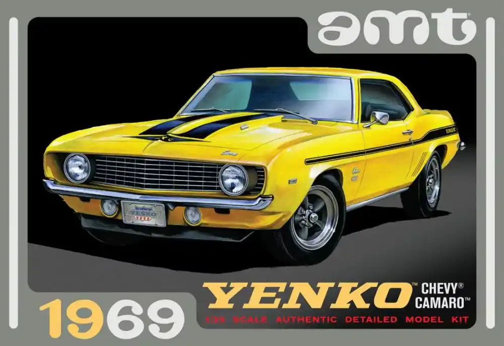 AMT AMT1093 1 25 1969 Chevy Camaro (Yenko) Csak ma