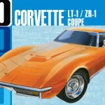 Csak ma AMT AMT1097 1 25 1970 Chevy Corvette Coupe