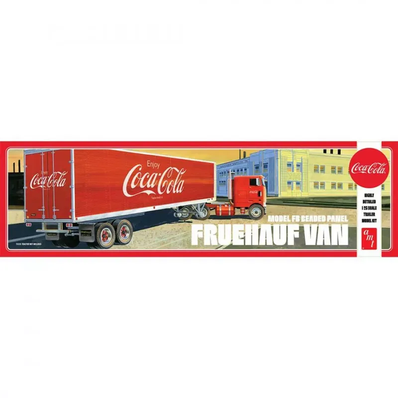 AMT AMT1109 1 25 Fruehauf Beaded Van Semi Trailer Ne maradj le
