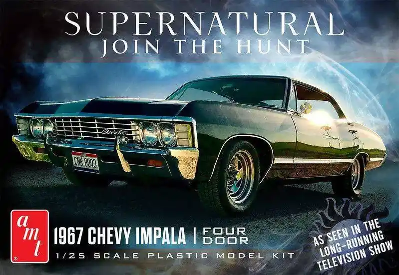AMT AMT1124 1 25 1967 Chevy Impala 4-Door Supernatural Kedvezmény