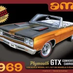Csak ma AMT AMT1137 1 25 1969 Plymouth GTX Convertible 2T