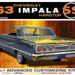 Különleges ajánlat AMT AMT1149 1 25 1963 Chevy Impala SS 2T