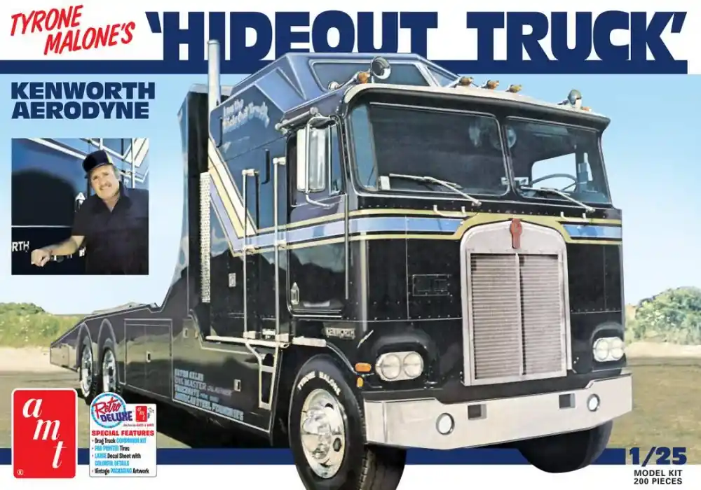 AMT AMT1158 1 25 Hideout Transporter Kenworth (Tyrone Malone) Szuper akció