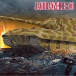Legjobb ár Amusing Hobby 1 35 Jagdpanzer E-100 harcjármű makett