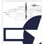 Prémium ASK decal 1 32 N.A. B-25J Mitchell stencils