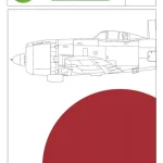 ASK decal 1 32 Nakajima Ki-84 Hayate (Frank) - STENCILS - Imperial Japanese Army Air Force Legjobb ár