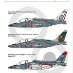 Szuper akció ASK decal 1 48 Alpha Jet E Belgian AF and Armeé de l‘Air