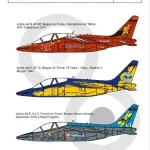 Biztonságos fizetés ASK decal 1 48 Alpha Jet E Belgian Air Force and Armeé de l‘Air - part 3