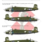 ASK decal 1 48 B-25J Mitchell part 4 - US Dogface Sq. ”Super Unit Ration K”, Mediterranean a. Alacsony ár