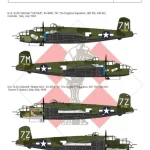 ASK decal 1 48 B-25J Mitchell part 5 - US Dogface Squadron, ”Shirley Ann” ”Tuff Stuff”, Mediterranean area Bestseller