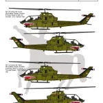 ASK decal 1 48 Bell AH-1G Cobra ”Kentaur” 3th Aviation helicopter cavalry part 2 Kedvezmény