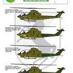 ASK decal 1 48 Bell AH-1G Cobra 11th Aviation Helicopter Cavalery part 3 Akciós ár