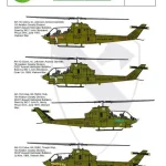 ASK decal 1 48 Bell AH-1G Cobra 1th Aviation Helicopter Cavalery D/227 AHB part 1 Utolsó esély