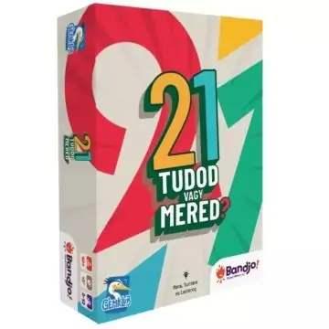 21 - Tudod vagy mered? társasjáték - magyar nyelvű Korlátozott ajánlat
