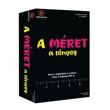 Utolsó esély A méret a lényeg társasjáték