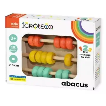 Abacus, fa - 3 x 5 Biztonságos fizetés