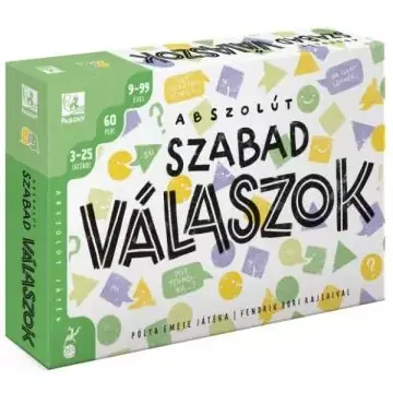 Ajánlat Abszolút szabad válaszok kártyajáték