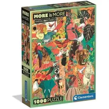 Állatok és növények puzzle - 1000 darabos Biztonságos vásárlás
