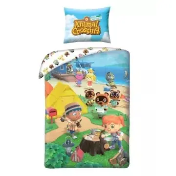 Animal Crossing ágyneműhuzat garnitúra - 140 x 200 cm Ne maradj le
