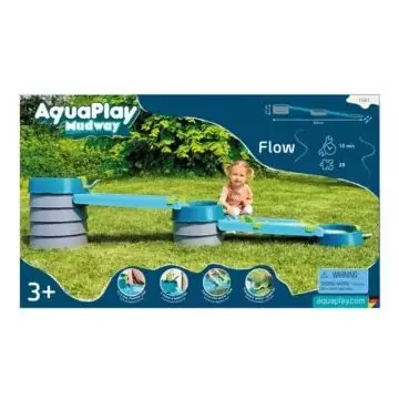 AquaPlay Mudway Flow – Vízi- és sárpálya játékszett, 2.3 méter Gyors kiszállítás