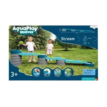 AquaPlay Mudway Stream – Vízi- és sárpálya játékszett, 3 méter Szezonális akció