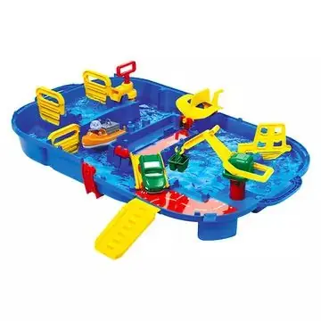Szezonális akció AquaPlay LockBox 27 részes hordozható kikötő