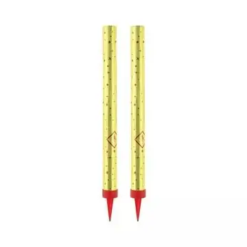 Arany színű torta tűzijáték, 18 cm - 2 db-os csomag Árcsökkenés