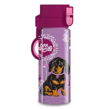 Ars Una Cute Animals tacskó mintás kulacs - 475 ml Különleges ajánlat