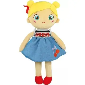 Baby Clementoni Virágszirom plüss baba - szőke hajú Különleges ajánlat