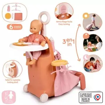 Baby Nurse 3 az1-ben babacenter húzós bőrönd Biztonságos vásárlás